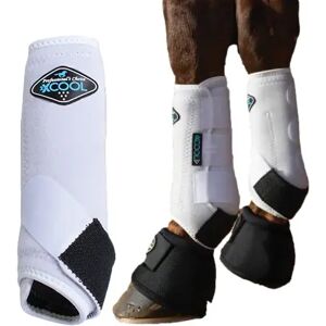 Guêtres antérieurs fermées pour cheval Professional's Choice 2Xcool SMB (x4) Blanc - Publicité Guêtres antérieurs fermées pour cheval Professional's Choice 2Xcool SMB (x4) Blanc - Publicité