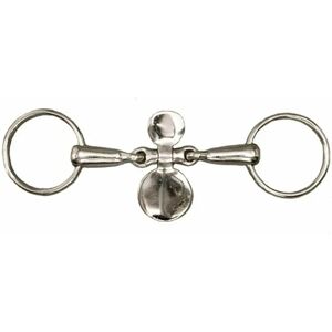 Jouet pour cheval TATTINI - Palet cassé - Fûts de 18 mm - Anneaux de 65 mm - Acier inoxydable - Publicité Jouet pour cheval TATTINI - Palet cassé - Fûts de 18 mm - Anneaux de 65 mm - Acier inoxydable - Publicité