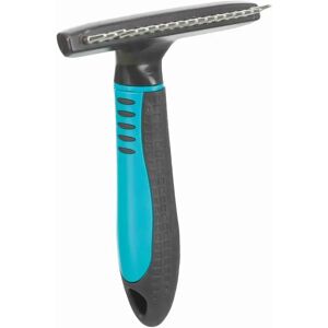 Peigne démêleur pour chien poil court en plastique /poil métal Trixie Noir - Publicité Peigne démêleur pour chien poil court en plastique /poil métal Trixie Noir - Publicité