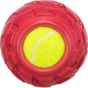 Balle de tennis dans le pneu en caoutchouc naturel pour chien Trixie Rouge - Publicité Balle de tennis dans le pneu en caoutchouc naturel pour chien Trixie Rouge - Publicité