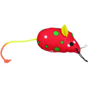 Souris en tissu avec catnip - 7 cm - Jouet pour chat - Publicité Souris en tissu avec catnip - 7 cm - Jouet pour chat - Publicité