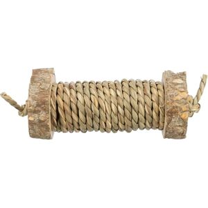 Jouet pour rongeurs rouleau avec algues - en bois Trixie Beige - Publicité Jouet pour rongeurs rouleau avec algues - en bois Trixie Beige - Publicité