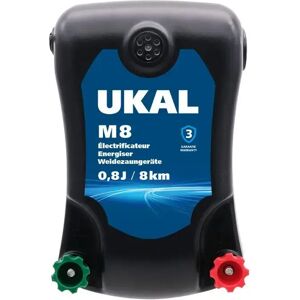 Accessoire pour clôture poste secteur Ukal M8 Noir - Publicité Accessoire pour clôture poste secteur Ukal M8 Noir - Publicité
