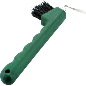 Cure-sabot pour cheval en acier inoxydable avec brosse à dents Umbria Equitazione Vert - Publicité Cure-sabot pour cheval en acier inoxydable avec brosse à dents Umbria Equitazione Vert - Publicité