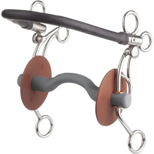 Mors tandem pour cheval US avec canon à passage de langue, dur Beris Konnex Gris - Publicité Mors tandem pour cheval US avec canon à passage de langue, dur Beris Konnex Gris - Publicité