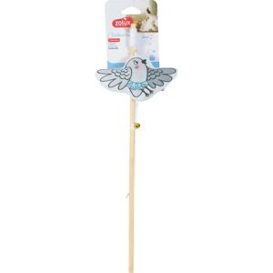 Canne à pêche pour chat Oiseau Zolux Beige - Publicité Canne à pêche pour chat Oiseau Zolux Beige - Publicité