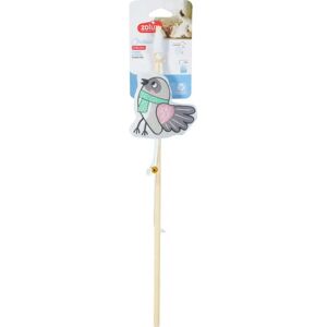 Canne à pêche pour chat Oiseau Zolux Beige - Publicité Canne à pêche pour chat Oiseau Zolux Beige - Publicité