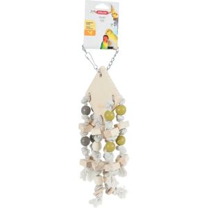 Jouet à suspendre pour oiseau 6 cordes Zolux Beige - Publicité Jouet à suspendre pour oiseau 6 cordes Zolux Beige - Publicité