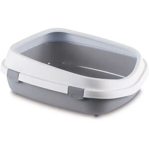 Zolux Bac à litière pour chat Stefanplast Queen Gris - Publicité Zolux Bac à litière pour chat Stefanplast Queen Gris - Publicité