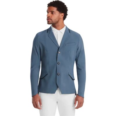 Veste de concours Horse Pilot Aeromade Bleu - Publicité Veste de concours Horse Pilot Aeromade Bleu - Publicité