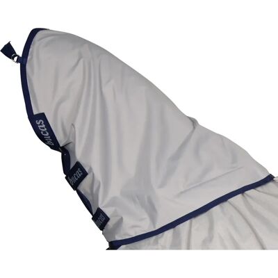 Couvre-cou pour cheval imperméable Bucas Sun Shower Argenté - Publicité Couvre-cou pour cheval imperméable Bucas Sun Shower Argenté - Publicité
