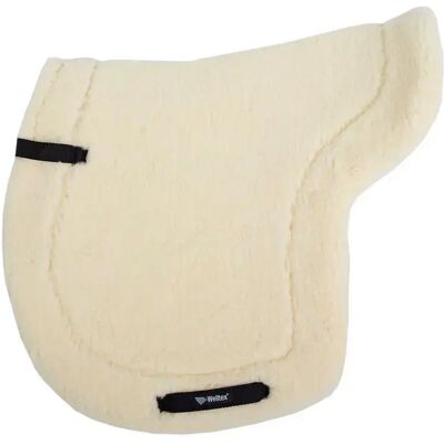 Tapis de selle amortisseur Back on Track teddy Beige - Publicité Tapis de selle amortisseur Back on Track teddy Beige - Publicité