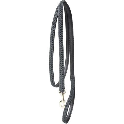 Laisse Kentucky Horsewear - Gris - Nylon tressé - 2m - Publicité Laisse Kentucky Horsewear - Gris - Nylon tressé - 2m - Publicité