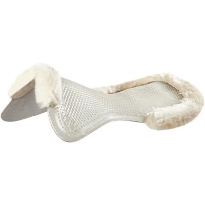 Amortisseur pour cheval en gel découpe plate Acavallo NS-S Classic-S 1/2 Dri-Lex Blanc - Publicité Amortisseur pour cheval en gel découpe plate Acavallo NS-S Classic-S 1/2 Dri-Lex Blanc - Publicité