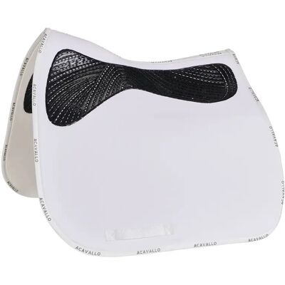 Tapis de dressage pour cheval avec poignée Acavallo DS CW-CS Blanc - Publicité Tapis de dressage pour cheval avec poignée Acavallo DS CW-CS Blanc - Publicité