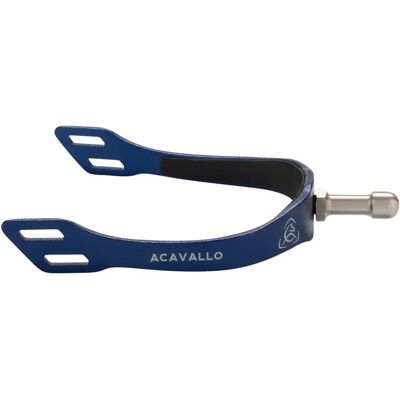 Éperons pour cheval avec col interchangeable Acavallo Arena Aluplus 2.0 Bleu - Publicité Éperons pour cheval avec col interchangeable Acavallo Arena Aluplus 2.0 Bleu - Publicité