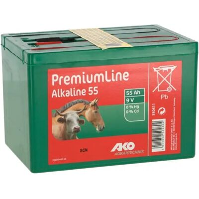 Pile Ako Alcaline 210 Ah, 9V Vert - Publicité Pile Ako Alcaline 210 Ah, 9V Vert - Publicité