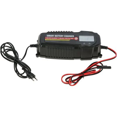 Chargeur de batterie pour les batteries AGM/humide Ako Noir - Publicité Chargeur de batterie pour les batteries AGM/humide Ako Noir - Publicité