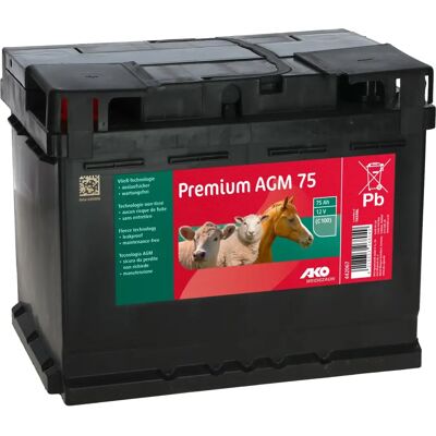Batterie Ako Premium AGM Noir - Publicité Batterie Ako Premium AGM Noir - Publicité