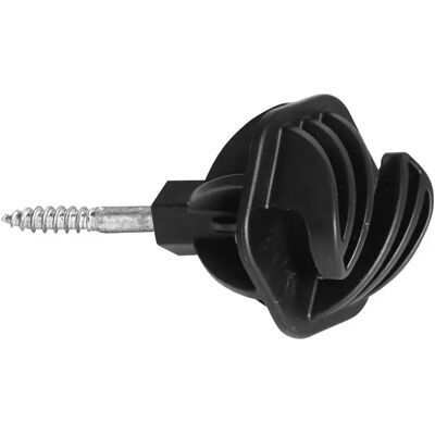 Isolateurs pour cordelette jusqu'à Ø 8 mm Ako EasyCord (x70) Noir - Publicité Isolateurs pour cordelette jusqu'à Ø 8 mm Ako EasyCord (x70) Noir - Publicité