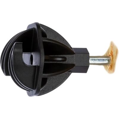 Isolateurs pour cordelette jusqu'à Ø 8 mm Ako EasyCord (x30) Noir - Publicité Isolateurs pour cordelette jusqu'à Ø 8 mm Ako EasyCord (x30) Noir - Publicité