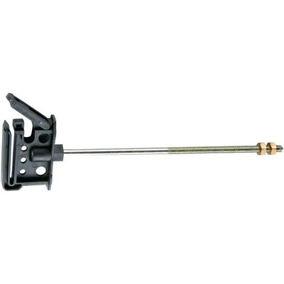 Isolateur écarteur à clip avec tige filetée et support de 200mm Ako (x10) Noir - Publicité Isolateur écarteur à clip avec tige filetée et support de 200mm Ako (x10) Noir - Publicité
