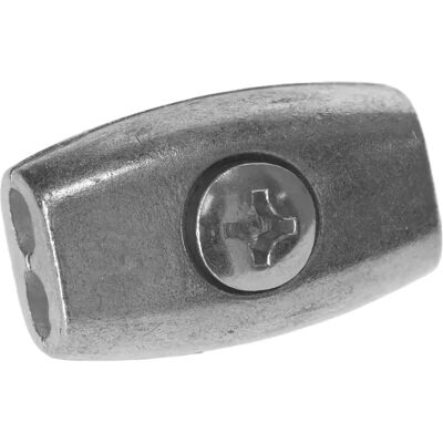 Accessoires pour clôture connecteurs cordelette jusqu'à 6,5mm zingué Ako (x5) Argenté - Publicité Accessoires pour clôture connecteurs cordelette jusqu'à 6,5mm zingué Ako (x5) Argenté - Publicité