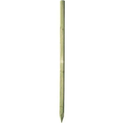 Piquet cloture de ligne Ako Octo Wood Beige - Publicité Piquet cloture de ligne Ako Octo Wood Beige - Publicité