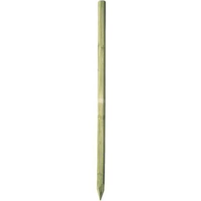 Piquet cloture d'angle/porte Ako Octo Wood Beige - Publicité Piquet cloture d'angle/porte Ako Octo Wood Beige - Publicité