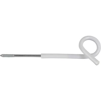 Isolateurs écarteur à œillet métal/PVC avec support de 40 cm Ako (x5) Blanc - Publicité Isolateurs écarteur à œillet métal/PVC avec support de 40 cm Ako (x5) Blanc - Publicité