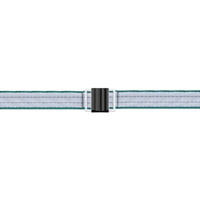 Accessoire pour clôture connecteur ruban jusqu'a 40 mm inoxable Ako Litzclip (x5) Argenté - Publicité Accessoire pour clôture connecteur ruban jusqu'a 40 mm inoxable Ako Litzclip (x5) Argenté - Publicité