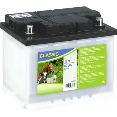 Batterie de clôture humide à décharge lente Ako C100 Blanc - Publicité Batterie de clôture humide à décharge lente Ako C100 Blanc - Publicité