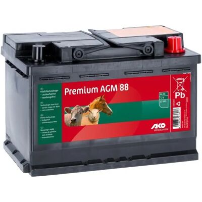Batterie Ako Premium AGM 75 Ah (C100) Noir - Publicité Batterie Ako Premium AGM 75 Ah (C100) Noir - Publicité