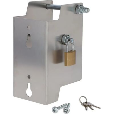 Accessoire pour clôture piquet bois Ako Argenté - Publicité Accessoire pour clôture piquet bois Ako Argenté - Publicité