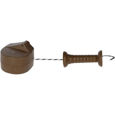 Kit pour clôture électrique corde Ako Premium Flexigate Marron - Publicité Kit pour clôture électrique corde Ako Premium Flexigate Marron - Publicité