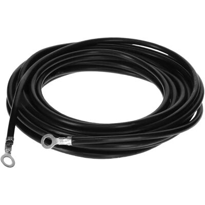 Câble de connexion clôture-terre avec œillets M8 Ako Noir - Publicité Câble de connexion clôture-terre avec œillets M8 Ako Noir - Publicité