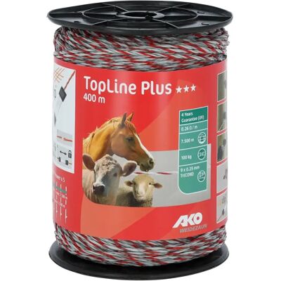 Cordon pour clôture Ako Top Line Plus Blanc - Publicité Cordon pour clôture Ako Top Line Plus Blanc - Publicité