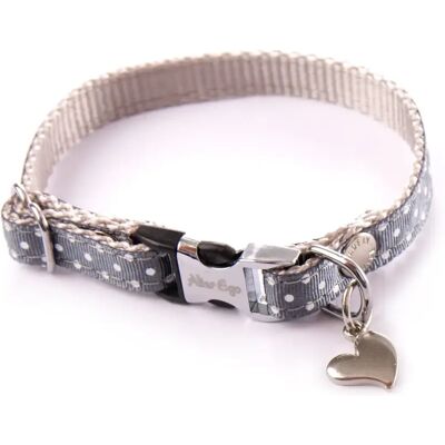 Collier pour chien pois Alter Ego XS Gris - Publicité Collier pour chien pois Alter Ego XS Gris - Publicité