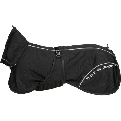 Manteau pour chien Back on Track Noir - Publicité Manteau pour chien Back on Track Noir - Publicité