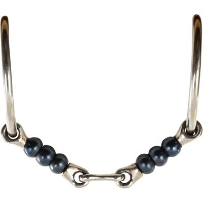 Mors double brisures pour cheval BR Equitation Sweet Iron Cherry Roller Argenté - Publicité Mors double brisures pour cheval BR Equitation Sweet Iron Cherry Roller Argenté - Publicité