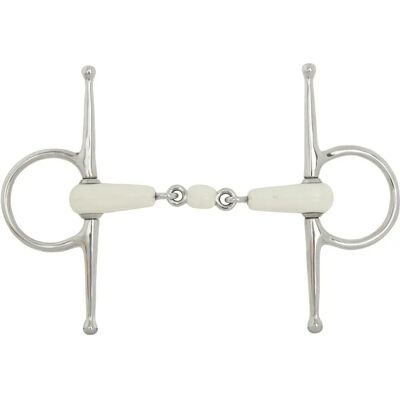Mors à aiguille pour cheval double brisure combiné BR Equitation Argenté - Publicité Mors à aiguille pour cheval double brisure combiné BR Equitation Argenté - Publicité