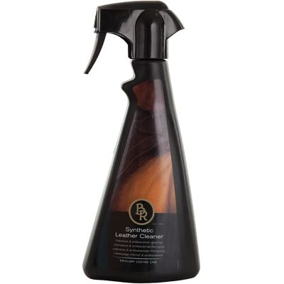 Spray nettoyant cuir synthétique BR Equitation Marron - Publicité Spray nettoyant cuir synthétique BR Equitation Marron - Publicité