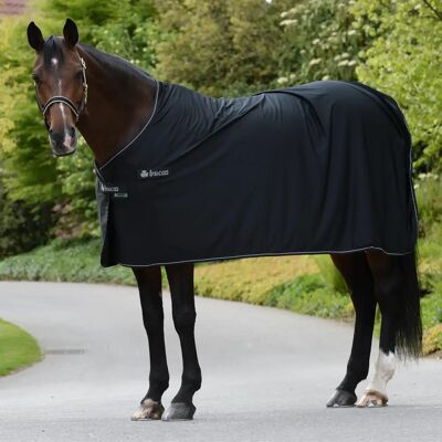Bucas - Panel Prize Cooler - Noir/Argent - Horse Blanket - Publicité Bucas - Panel Prize Cooler - Noir/Argent - Horse Blanket - Publicité