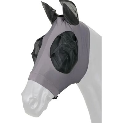 Masque anti-mouches pour cheval Catago Asphalte Gris - Publicité Masque anti-mouches pour cheval Catago Asphalte Gris - Publicité