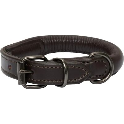 Collier pour chien cuir Catago Marron - Publicité Collier pour chien cuir Catago Marron - Publicité