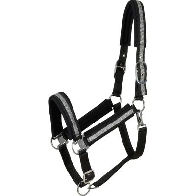 Licol pour cheval en nylon Catago Nate Noir - Publicité Licol pour cheval en nylon Catago Nate Noir - Publicité