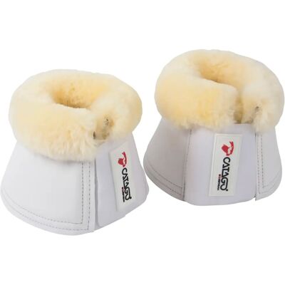 Cloche pour cheval CATAGO - Laine de mérinos, XXL, Blanc - Cloche de cheval - Publicité Cloche pour cheval CATAGO - Laine de mérinos, XXL, Blanc - Cloche de cheval - Publicité