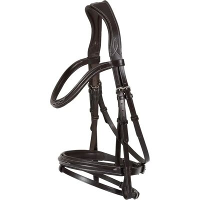 Bridon équitation pour cheval Catago Torina Marron - Publicité Bridon équitation pour cheval Catago Torina Marron - Publicité