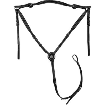 Collier de chasse pour cheval Jump'In Crystal Noir - Publicité Collier de chasse pour cheval Jump'In Crystal Noir - Publicité