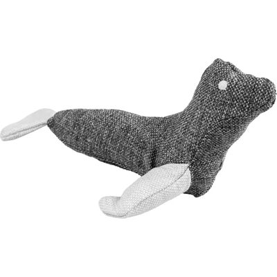 Jouet peluche pour chien Duvoplus Phoque Gris - Publicité Jouet peluche pour chien Duvoplus Phoque Gris - Publicité